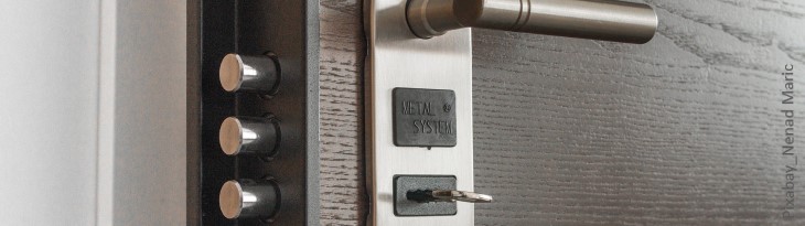 Türgriff mit Sicherheitstechnik